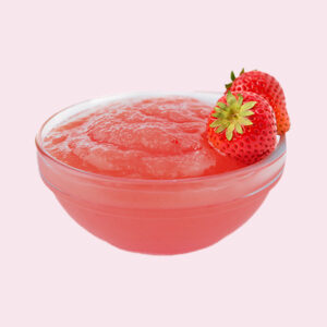 Compote de pommes fraises locale bio Les Vergers Partages de Lorraine