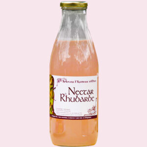 Nectars rhubarbe Les Vergers Partages de Lorraine