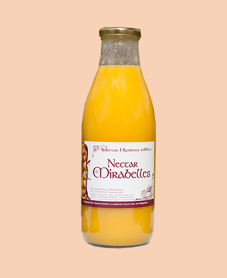 Nectar de Mirabelles - Les Vergers Partages de Lorraine